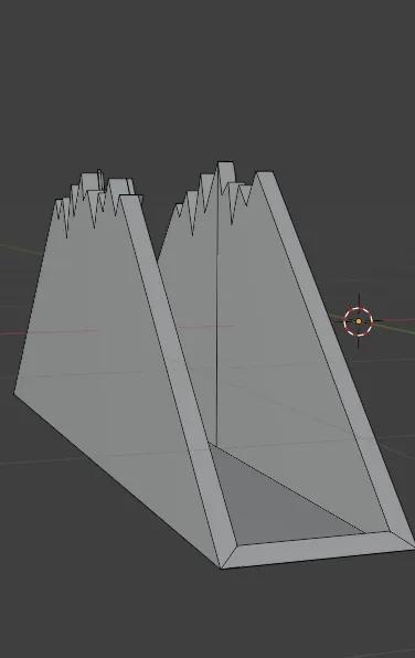 mountain napkin holder   
