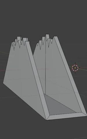 mountain napkin holder   