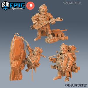 Halfling Traveler Set / Little Villager / Mysterious Dwarf / Half Gnome / Dwarfen Encounter