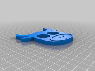 cow keychain self defense