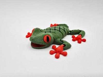 Hybrid Flexi Red Eye Frog June Exclusive   
