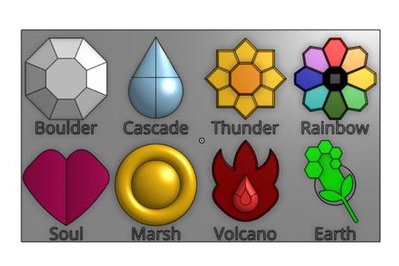 Kanto Badges