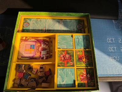 Timber Town board game insert   