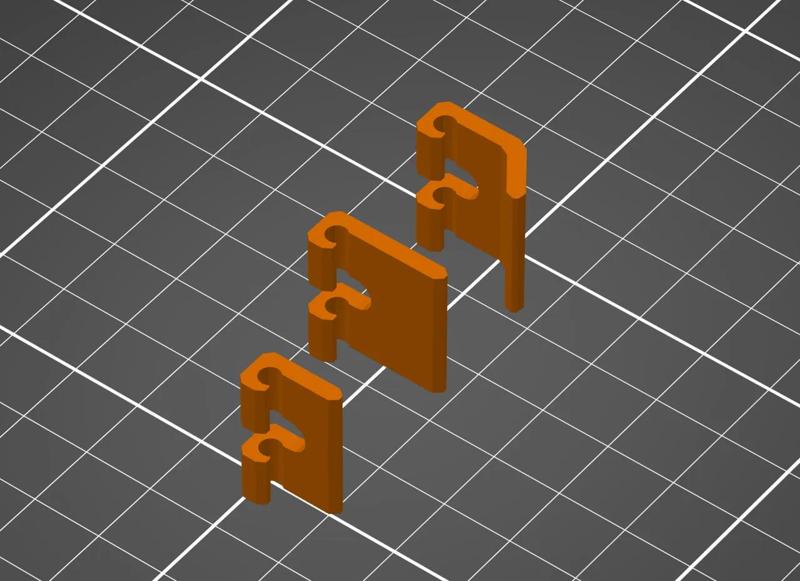 Wire Dish Drying Rack Holding Clips   