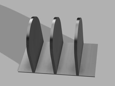 Sleek/Modern Bookstand/Bookshelf for cabinets   