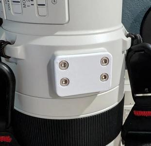 Sony 400mm-800mm tripod foot blanking plate   