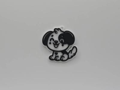Cute Dog Keychain   