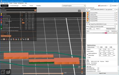 Klebetest / Test of glueability   