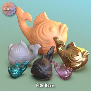 Fish Deco/ ledlamp shade