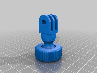 Ball and mount combo for Phone and GoPro mount