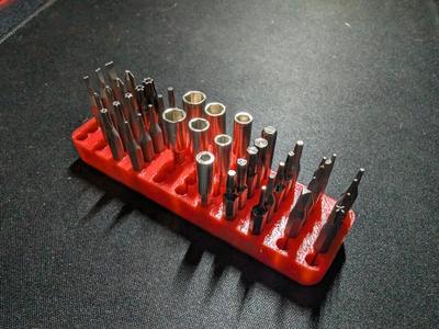 Remixed high capacity bitholder for MiniWare ES15 cases   