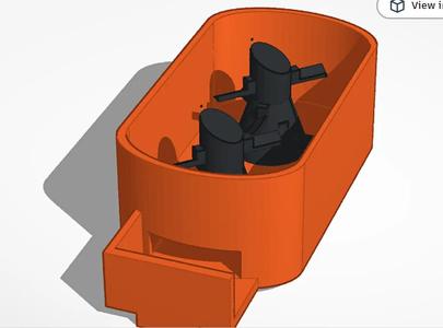 1/64 scale feed mixer   