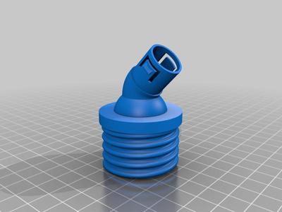 Gas Mask CPAP Phillips Quick release hose link