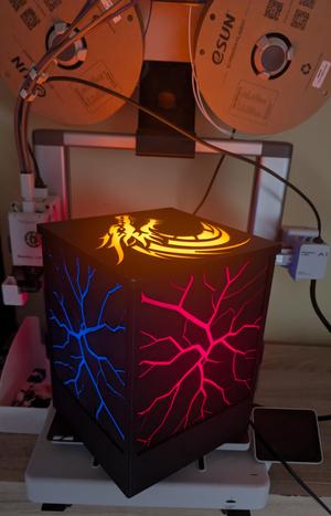 Lamp Cracked - Dragon