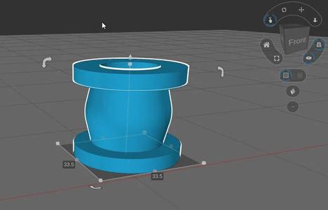 Flanged Compression Spring   