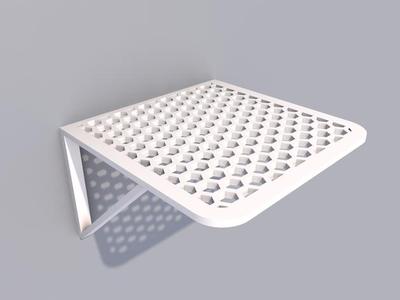 Hexagon shelf