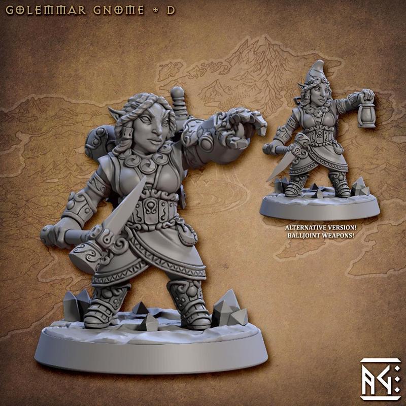 Golemmar Gnome - D (Gnomes of Golemmar)