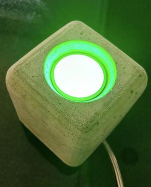 Shelly GU10 Duo RGBW Concrete Lamp Mold