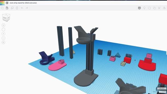 vat drip stand for 2040 extrusion remixed