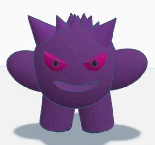 Gengar 3D Model   