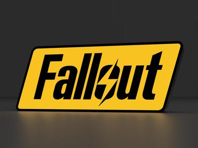 Fallout Logo LED LightBox