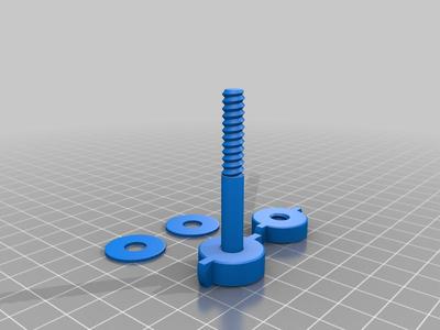 Metal detector M6 screw set