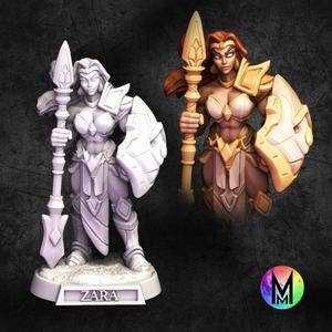 Female paladin - Zara the Female Paladin Genasi  ( Earth Genasi Female  Paladin / Fighter)