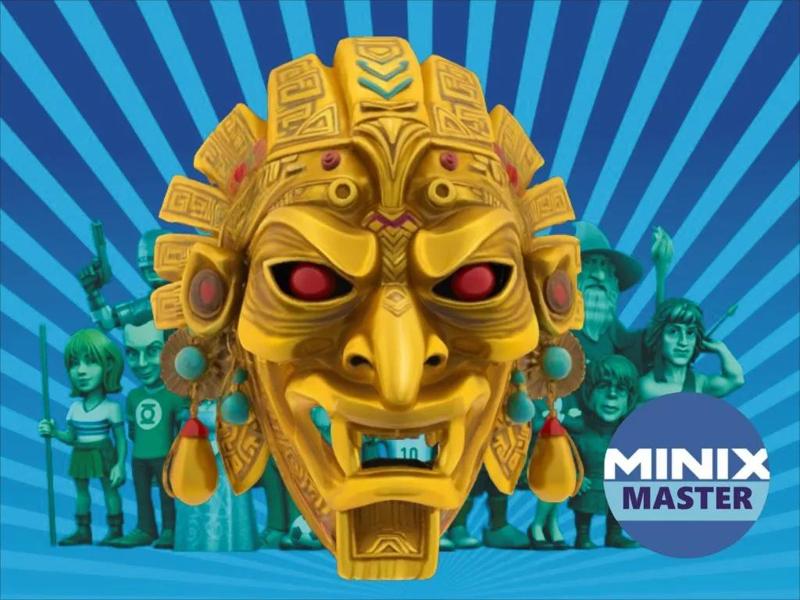 aztec golden mask   