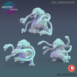 Giant Mutant Plant Kaiju Set / Space Beast / Cosmic Predator / Alien War Technology / Cyberpunk Machine / Invasion Army / Battle Robot / Trooper Attack / Sci-Fi Encounter