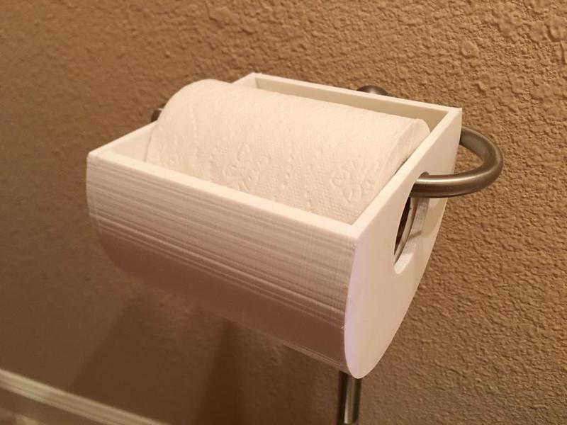 Toilet Paper Protector (from kittens)