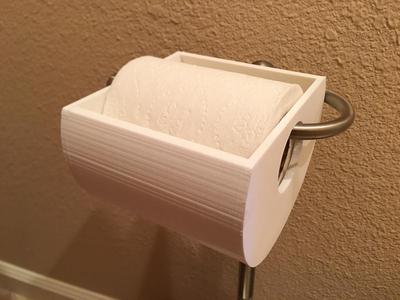 Toilet Paper Protector (from kittens)