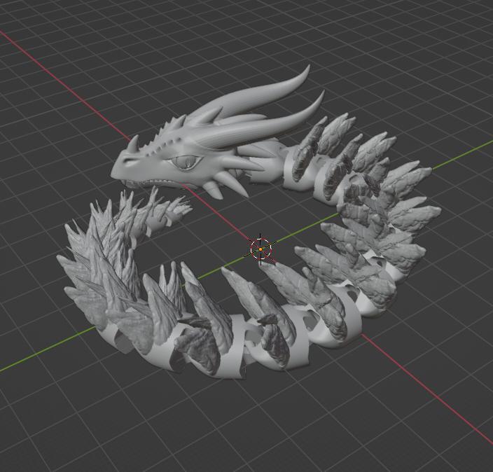 Articulated Flexible Dragon