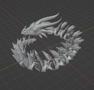 Articulated Flexible Dragon
