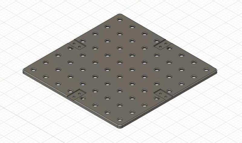 Pannelli forati per composizione di 85cmx48cm   