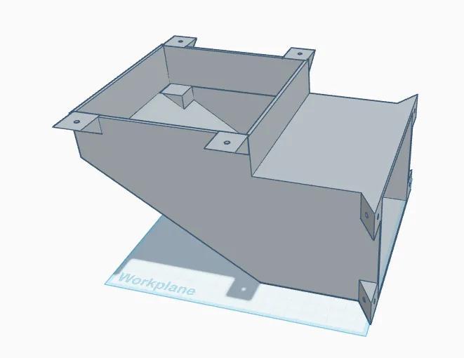 simple fan duct that fits a 120mm fan   