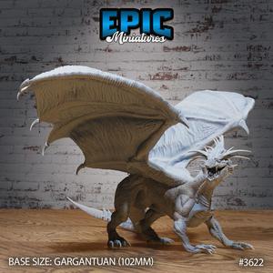 Glacier Dragon ‧ DnD Miniature ‧ Tabletop Miniatures ‧ Gaming Monster ‧ 3D Model ‧ RPG ‧ DnDminis ‧ STL FILE
