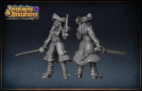 Female Pirate Captain