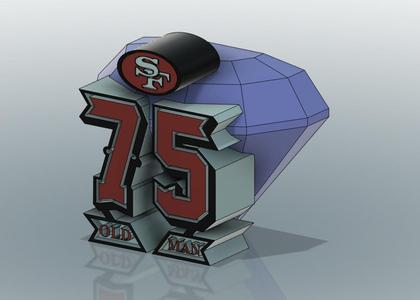 49er 75th Anniversary Gift