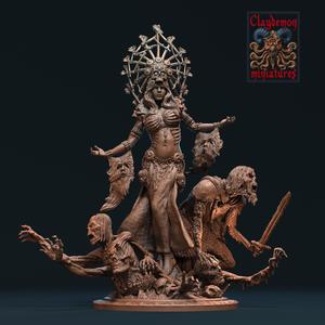 Necromancer Queen diorama