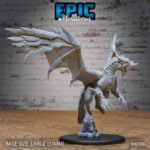 Armored Dragon Flying ‧ DnD Miniature ‧ Tabletop Miniatures ‧ Gaming Monster ‧ 3D Model ‧ RPG ‧ DnDminis ‧ STL FILE