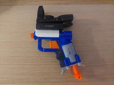 Nerf Jolt Picatinny Rail NATO Standard Size   