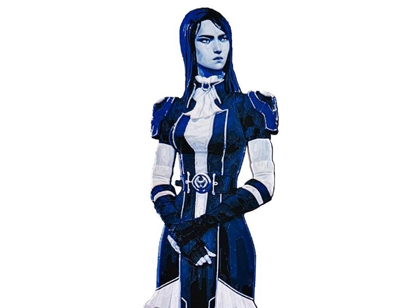 Caitlyn from Arcane Hueforge