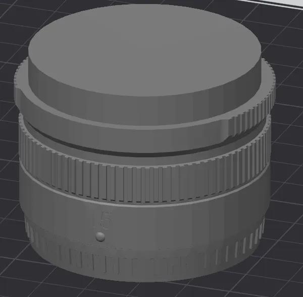 MFT Leica 15mm f1.7 lens model   