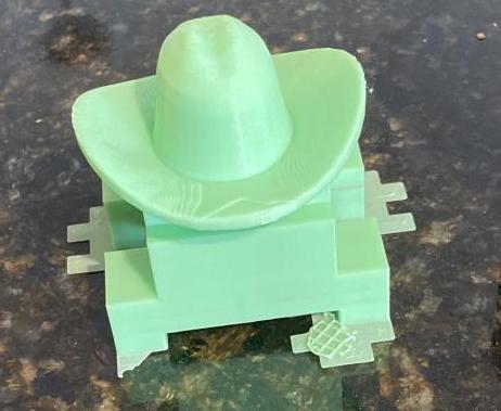 Minecraft Frog Cowboy Hat