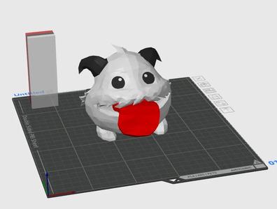 smoother poro model with tongue out   