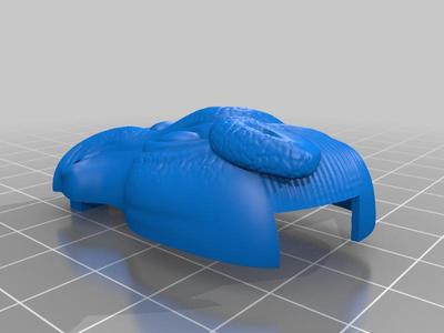 Dragon Head Sculpting Toothbrush Cap