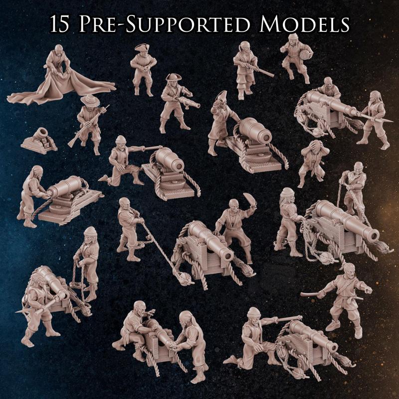 Pirate Gunners - Napoleonics