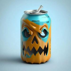 Skull Tin/Lata Calavera