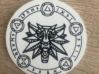 Witcher - Runes coaster