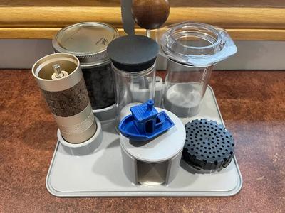 Coffee Station for AeroPress Go and 1ZPresso Q Manual Grinder   